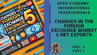 💸AP MacroEconomics Unit 65 Changes in the Foreign Exchange Market and Net Exports💸 [upl. by Eelra]