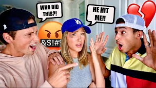 HER quotCRUSHquot BEAT HER UP PRANK ON BROTHER Cute Reaction [upl. by Enilrahc]