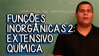 Funções Inorgânicas 2 Reações de Neutralização  Extensivo Química  Descomplica [upl. by Ahsen]