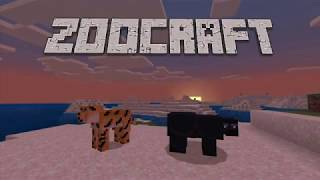 ZooCraft  MCBE Addon Trailer [upl. by Estele]