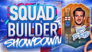 SQUAD BUILDER SHOWDOWN VS A PRO FIFA PLAYER FLASHBACK LEIGHTON BAINES VS HASHTAG HARRY [upl. by Aushoj]