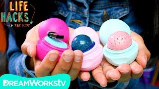 DIY EOS School Supply Hacks  LIFE HACKS FOR KIDS  DIY withme [upl. by Tnaryb]