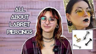 A Guide to Labret Piercings [upl. by Refenej]