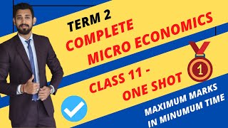 COMPLETE MICRO  One SHOT  Class 11  Economics  Full Syllabus in one video [upl. by Ramos]