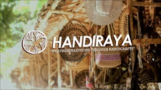 Handiraya  Weaving traditions through handicrafts [upl. by Sunshine]