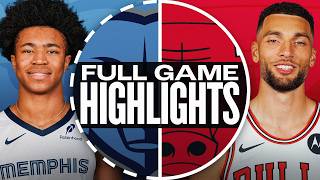 GRIZZLIES at BULLS  NBA PRESEASON FULL GAME HIGHLIGHTS  October 12 2024 [upl. by Anoyek]