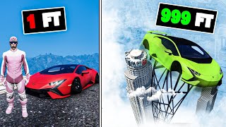 Every time I crash my car gets taller in GTA 5 [upl. by Illac]