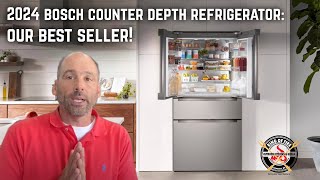 2024 Bosch Counter Depth Refrigerator Our Best Seller [upl. by Nyrehtak]