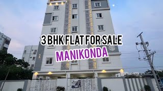 PROP 1345  3 BHK FULLY FURNISHED FLAT FOR SALE  MANIKONDA  HYDERABAD  8790999296  SUBSCRIBE [upl. by Carhart]