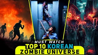 10 Best Ever Zombie Movies and Series of South Korea  Top 10 Movies  FilmHead [upl. by Joby]