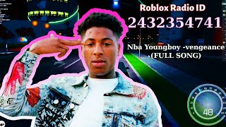 NBA Youngboy  Around Roblox ID [upl. by Nyluqcaj]