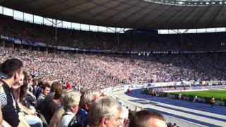 Hammer LaOla Wellen  Hertha BSC  Olympiastadion [upl. by Neelav119]