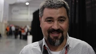 Writer Jonathan Hickman Talks Shop at NYCC 2013 [upl. by Riddle931]