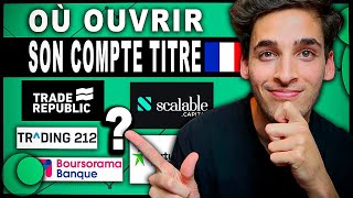 OÙ OUVRIR SON COMPTE TITRE  Trade Republic Degiro Trading 212 Etoro [upl. by Romeo]