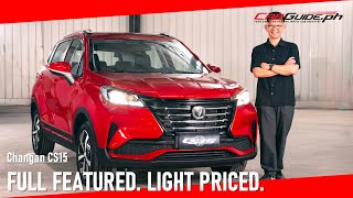 Changan CS15 Full Featured Light Priced  CarGuidePH [upl. by Ahsyak]