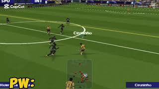 SPORTING CP VS INTER  PES PPSSPP 24 GAMEPLAY 2 [upl. by Eeleimaj]