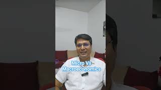 Microeconomics Vs Macroeconomic economics macroeconomics microeconomics [upl. by Pournaras]