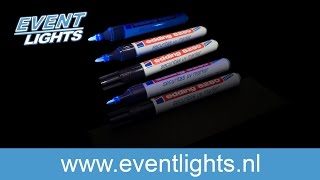 Edding Securitas UV Marker [upl. by Kcirttap]