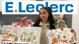 RETOUR DE COURSES  LECLERC ÉPICERIE TURC💶🛒 [upl. by Ytoc]