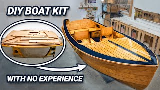 How To Build a Small Wooden Boat From Scratch with ChesapeakeLightCraftBoats [upl. by Ayotol]