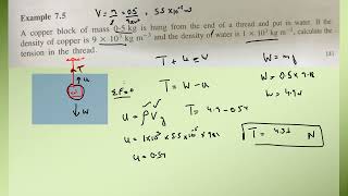 Density Upthrust and Pressure A Levels Physics Lecture 40 [upl. by Pietje68]