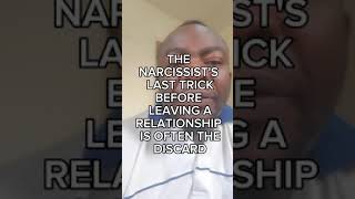 THE NARCISSISTS LAST TRICK BEFORE LEAVING A RELATIONSHIP IS OFTEN THE DISCARD narcissist discard [upl. by Normand736]