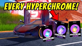 Tips and Tricks To Get EVERY HyperChrome Glitch in Jailbreak  Every HyperChrome [upl. by Eniretac]