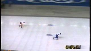 Winter Olympic Games Calgary 1988  5 km Milesi  Sighel [upl. by Llered]