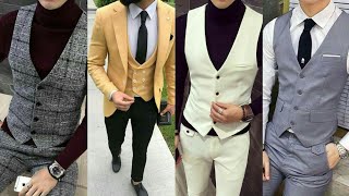 Super Stylish Waistcoat Ideas For Young Boys 202021  Best Waistcoat Design 2020 [upl. by Camile867]