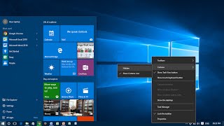 Resize the Taskbar Icons in Windows 10 [upl. by Larrisa]