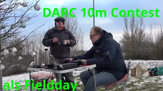 DARC 10m Contest mit DK2NB als Fieldday [upl. by Eeralih]