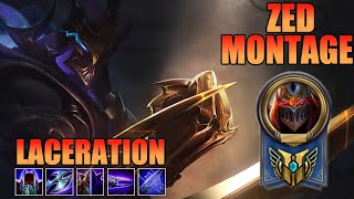 Laceration Zed Montage  Best Zed NA [upl. by Netsreik967]