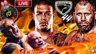 🔴EAGLE FC 44 Kharitonov vs Spong  Evans vs Checco  Jake Pauls Dana White Diss Track  MMA NEWS [upl. by Peony426]