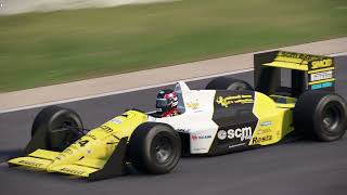 Automobilista 2  Spectacular Handling Fast 1990 Minardi F1 Lap  Modern Kyalami With Paolo Barilla [upl. by Hiroshi771]