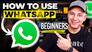 How to Use Whatsapp  2024 Beginners Guide [upl. by Nyliac]