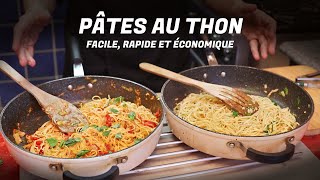 Pâtes au thon amp sauce crémeuse la meilleure [upl. by Ernestus]