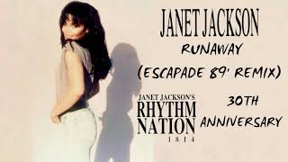 Janet Jackson  Runaway Escapade 89 Remix  Rhythm Nation 1814 30th Anniversary HD [upl. by Acsehcnarf]