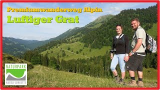 Premiumwanderweg Alpin Luftiger Grat  Hochgrat und Nagelfluhkette 27K [upl. by Wieche808]