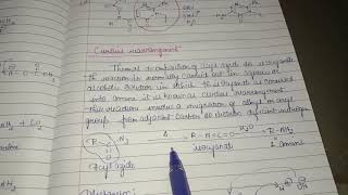 Curtius Rearrangement MSc 2nd Semester [upl. by Bearce]