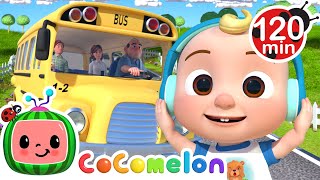 Wheels on the Bus Go Round and Round  CoComelon  Animals for Kids  Sing Along Songs for Kids [upl. by Kiel11]