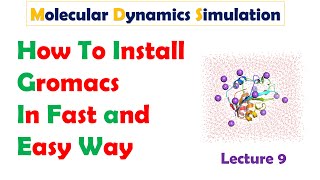 How to install GROMACS in few steps  Fast and Easy Way [upl. by Lallage]