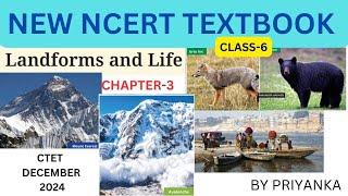 Locating place on the Earth chapter3 Landforms and Life part 1 class 6 NCERT priyankaacademy [upl. by Holihs]