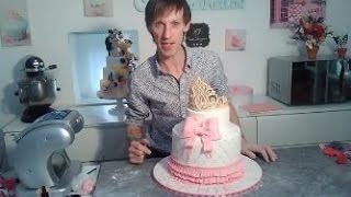 TUTORIEL quotGâteau Princesse avec diadèmequot [upl. by Anuahsat232]