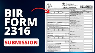 BIR Form 2316 Substituted filing and esignatures 😊 [upl. by Ahseuqram]