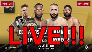 UFC 304 EDWARDS VS MUHAMMAD LIVE STREAM PLAYBYPLAY BLAYDES VS ASPINAL 2  GREEN VS PIMBLETT [upl. by Anibla462]