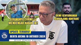 RESMI Arema FC Lanjutkan Kerja Sama dengan ARG Pelatih Arema Girang Lihat Stadion Soepriadi [upl. by Nyrad]