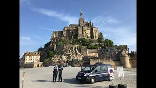 Un suspect arrêté dans lenquête sur la fermeture du MontSaintMichel [upl. by Ciredor]