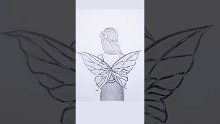 How to draw a fairy  Step by step Pencil Sketch for beginners ismataraartgallery [upl. by Domini]