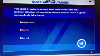 Alternanza Scuola Lavoro Quiz di autovalutazione modulo 5 [upl. by Ak]