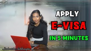 How to apply evisa online in 5 minutesstudentslife abroadstudies ukstudents [upl. by Giorgia]